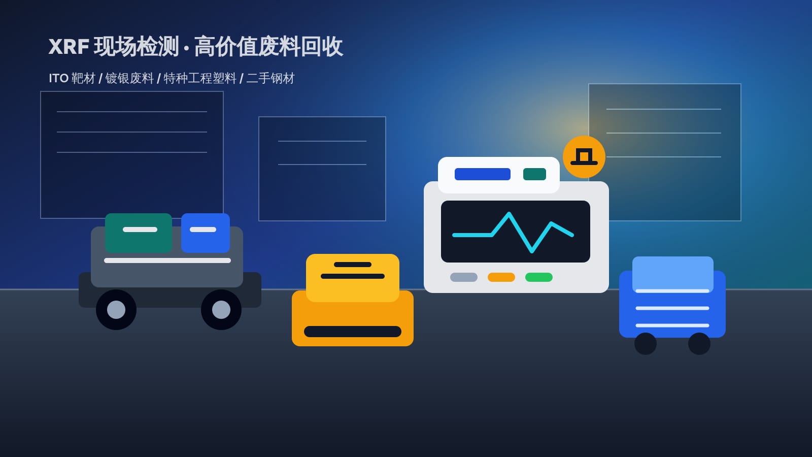 振鑫再生资源回收检测、清运和结算能力展示
